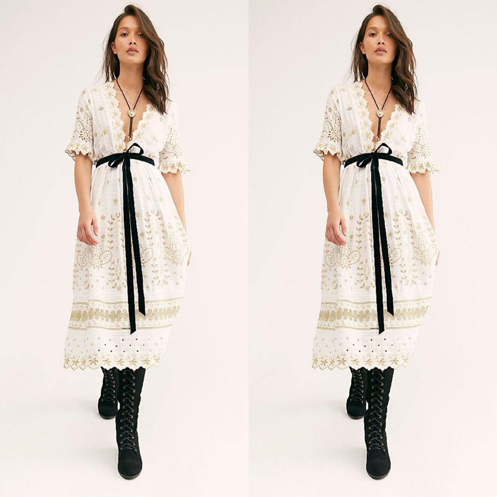 LoveShackFancy Augusta Dress x Free People - Picture 5 of 12
